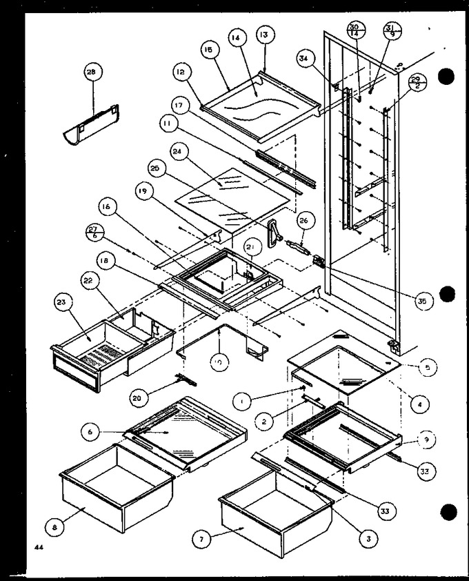 Diagram for SLD25JB (BOM: P1116503W)