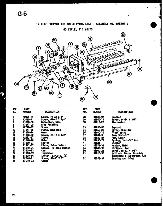 Diagram for SLDI25F-G (BOM: P7642101W G)