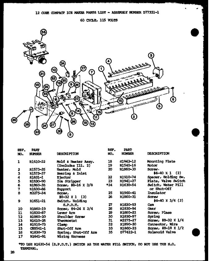 Diagram for SLDI25GL (BOM: P7642105W L)