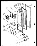 Diagram for 12 - Ref Door