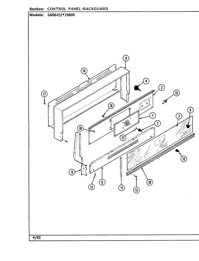 Diagram for SM9642W580R