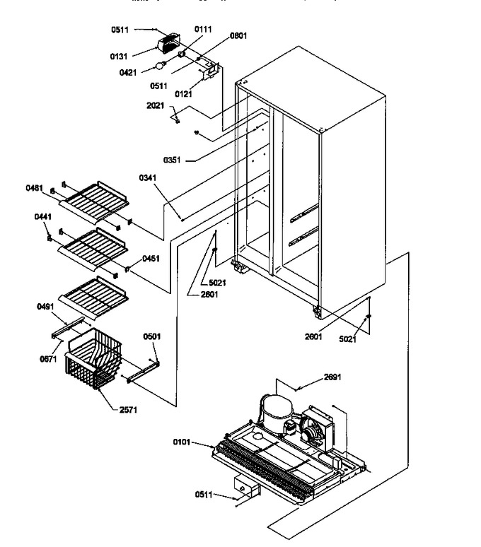 Diagram for SMD21TBW (BOM: P1193914W W)