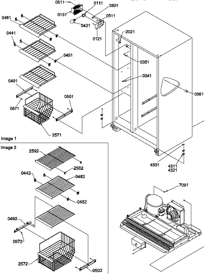 Diagram for SQD25VL (BOM: P1190430W L)