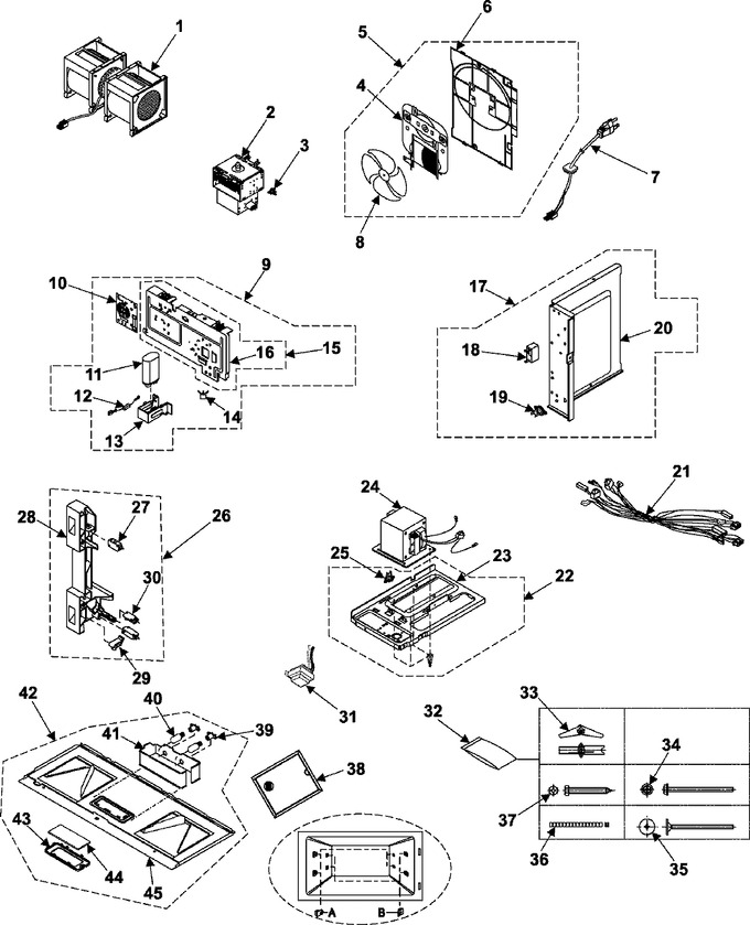 Diagram for SMH7150CE/XAA