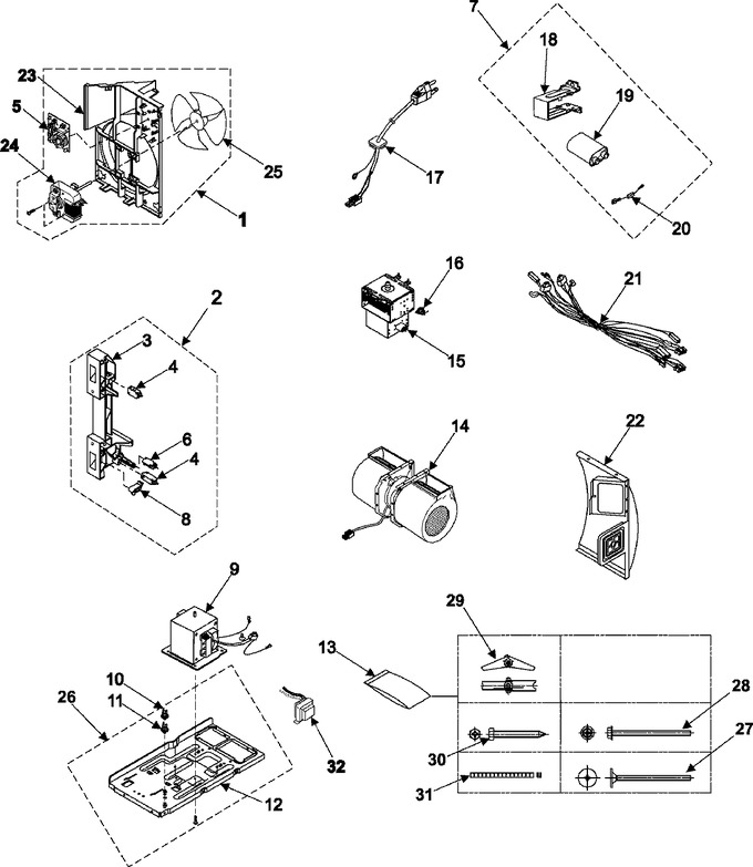 Diagram for SMH7175WE