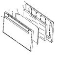 Diagram for 06 - Oven Door Assy