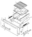 Diagram for 02 - Broiler Drawer Assy