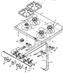 Diagram for 06 - Sealed Top Burner Assy