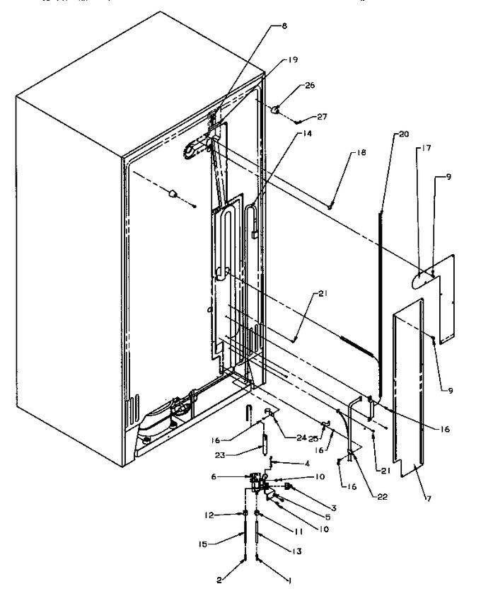 Diagram for SPD25QA3L (BOM: P1181321W L)