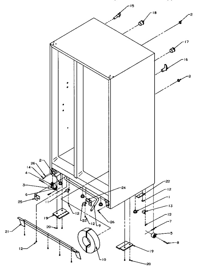 Diagram for SPD25QA3W (BOM: P1181321W W)