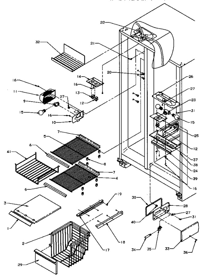 Diagram for SPD22Q2W (BOM: P1181314W W)