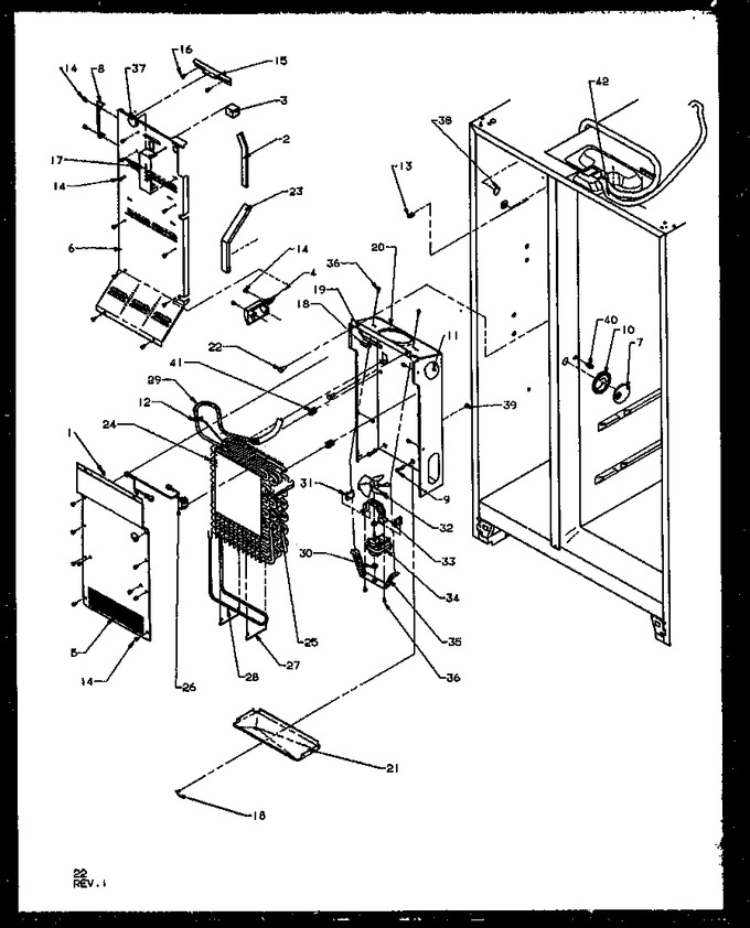 Diagram for SQ22NBL (BOM: P1162705W L)