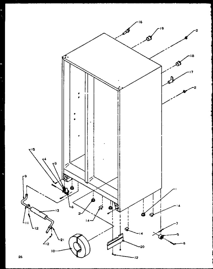 Diagram for SZD20NPE (BOM: P1162502W E)