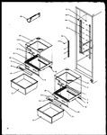 Diagram for 14 - Ref Shelving And Drawers