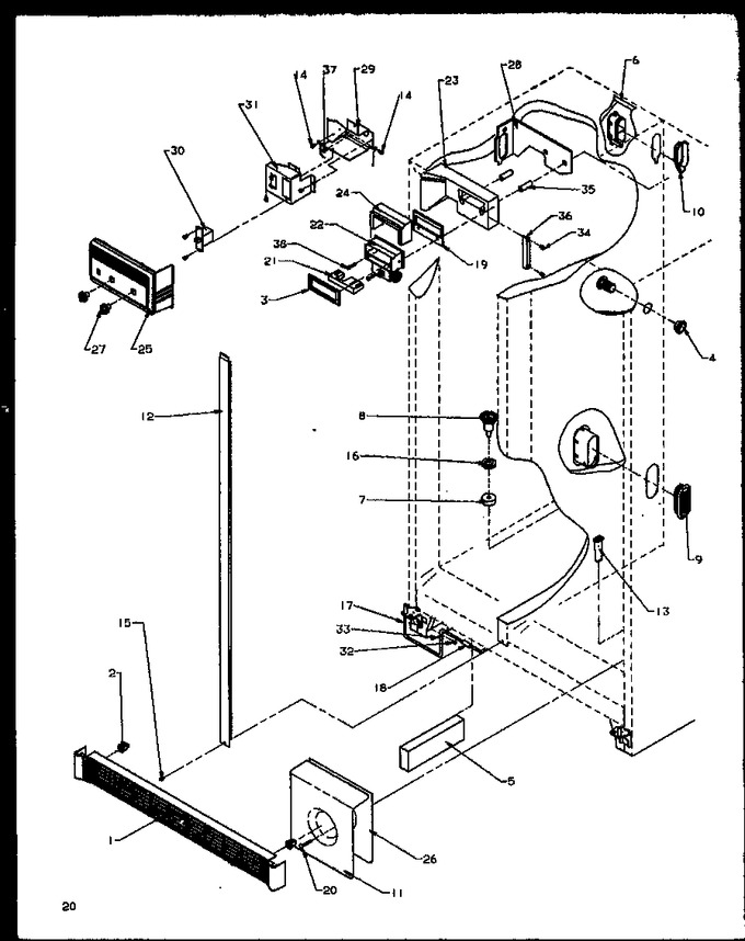 Diagram for SZD20NPE (BOM: P1162502W E)