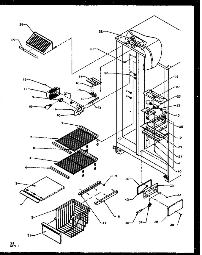 Diagram for SZD25N2W (BOM: P1162431W W)