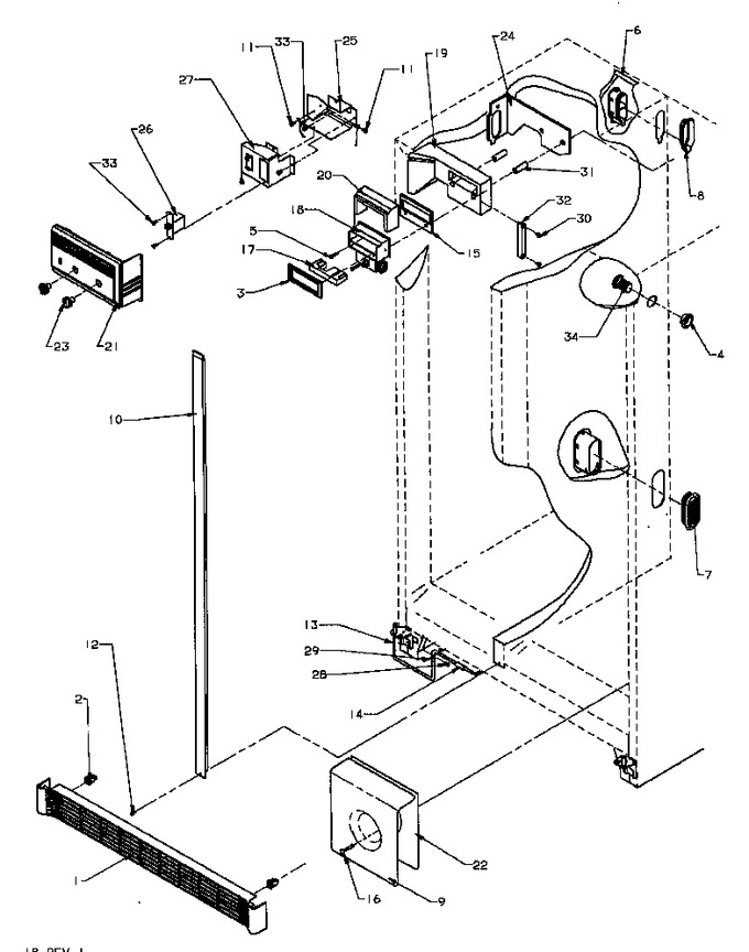 Diagram for SQD22NW (BOM: P1181301W W)