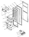 Diagram for 13 - Ref Door