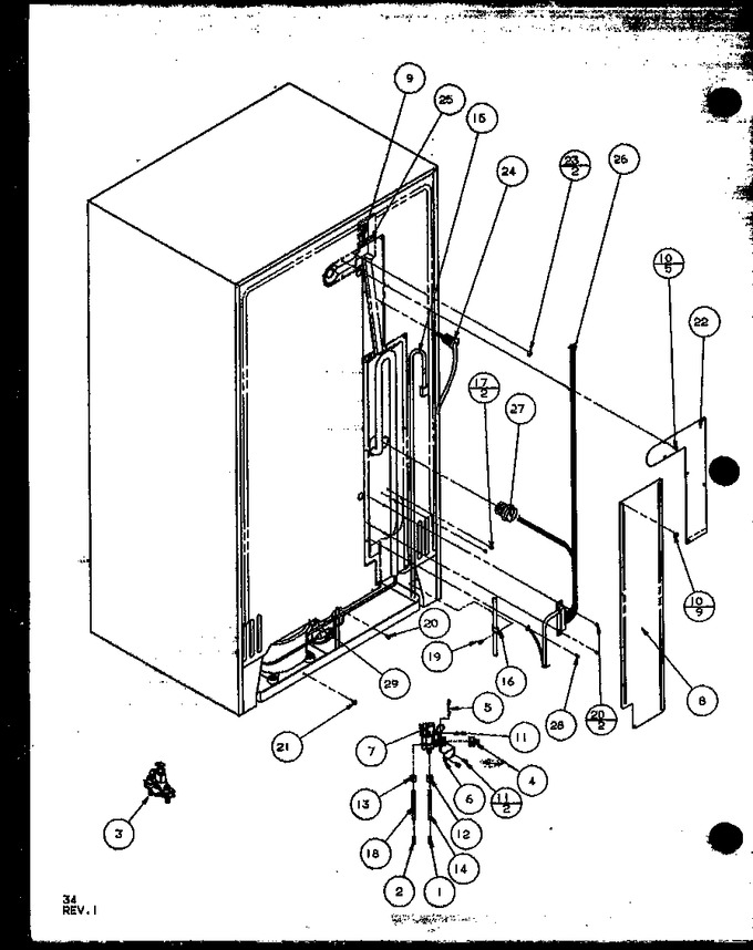 Diagram for SXD25M2W (BOM: P1155101W W)