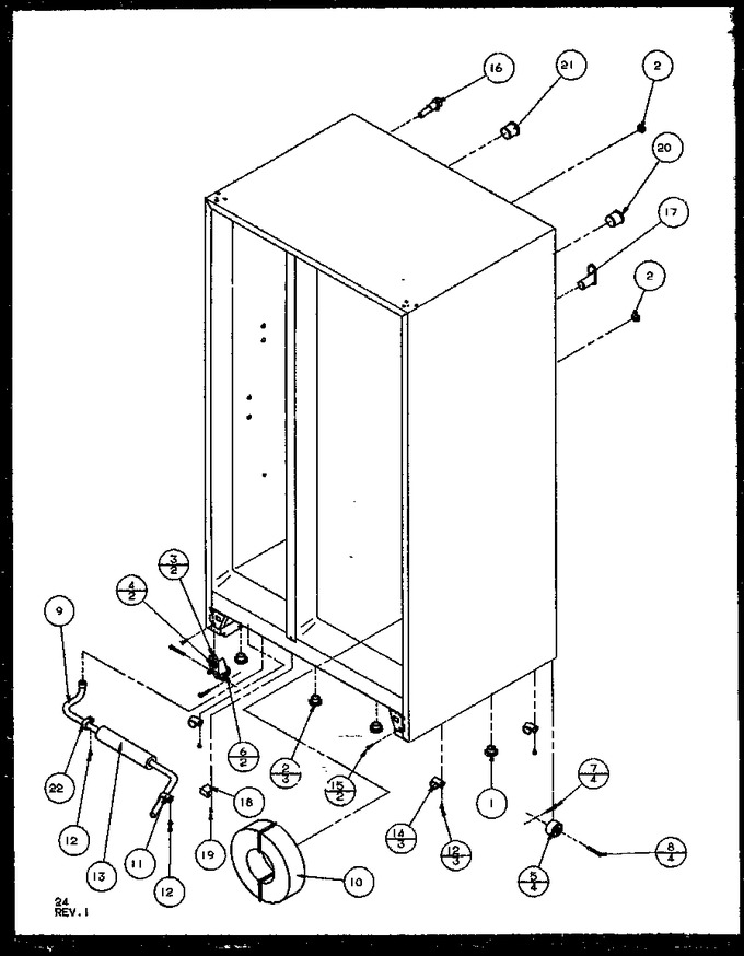 Diagram for SQD25MB4L (BOM: P1153405W L)