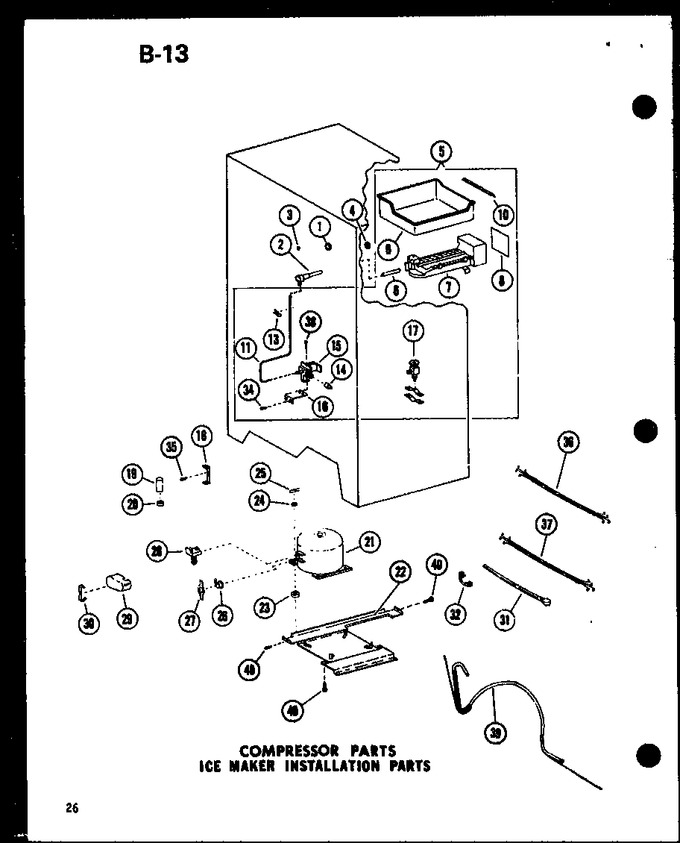 Diagram for SRI22E-1-G (BOM: P7487026W G)