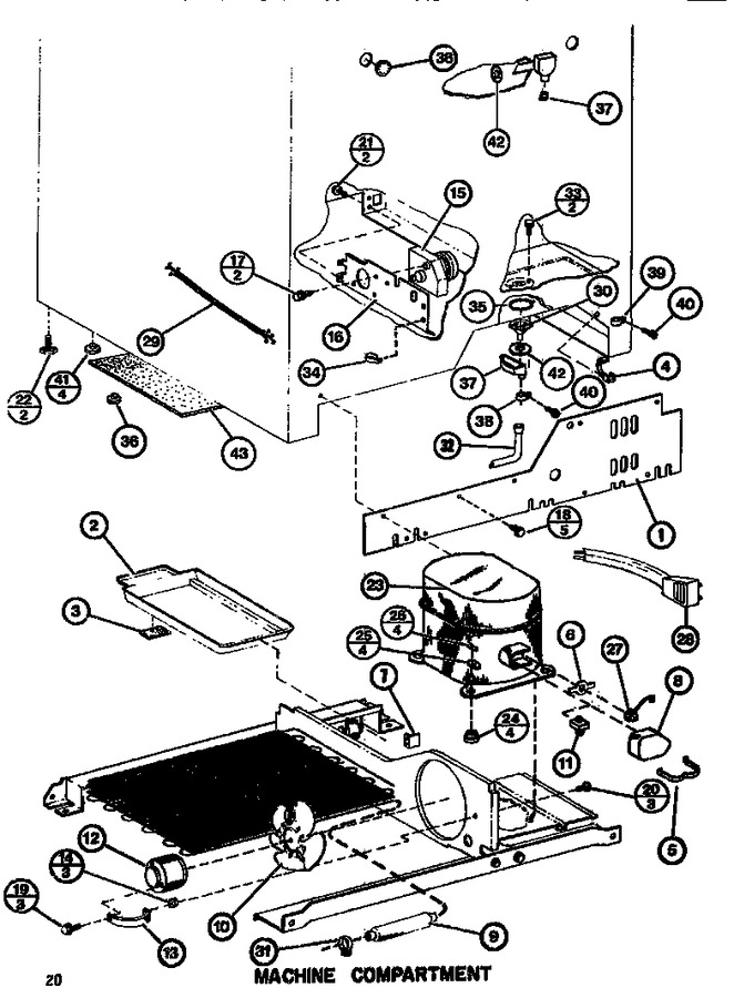 Diagram for SR25F1 (BOM: P7700002W)