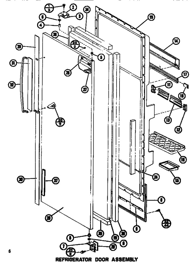 Diagram for SR19F1 (BOM: P7700008W)