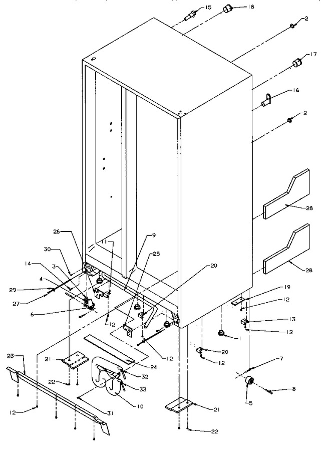 Diagram for SRD27S4W (BOM: P1190303W W)