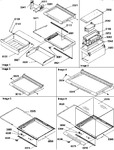 Diagram for 03 - Deli, Shelf, And Crisper Assemblies