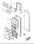 Diagram for 11 - Ref Door