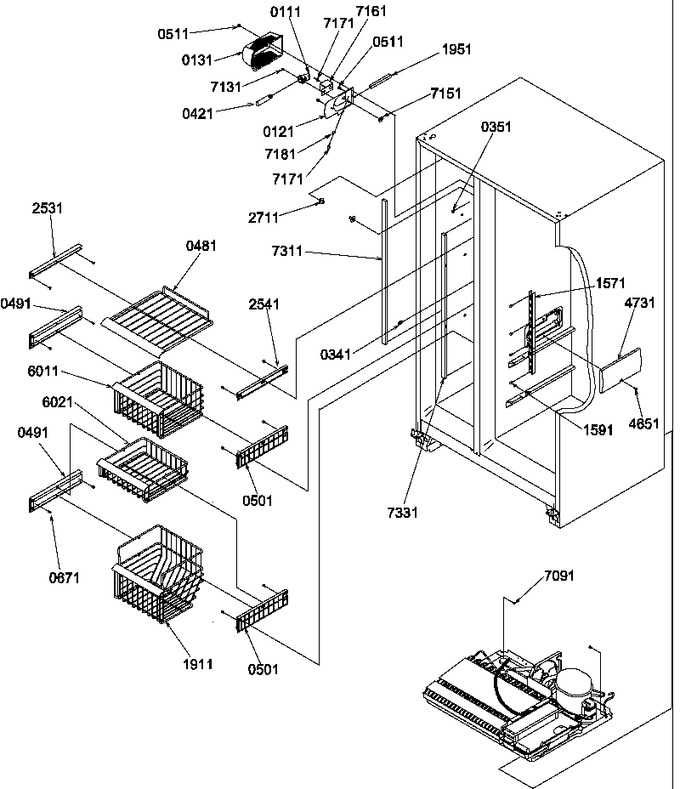 Diagram for SRD520TE (BOM: P1313101W E)