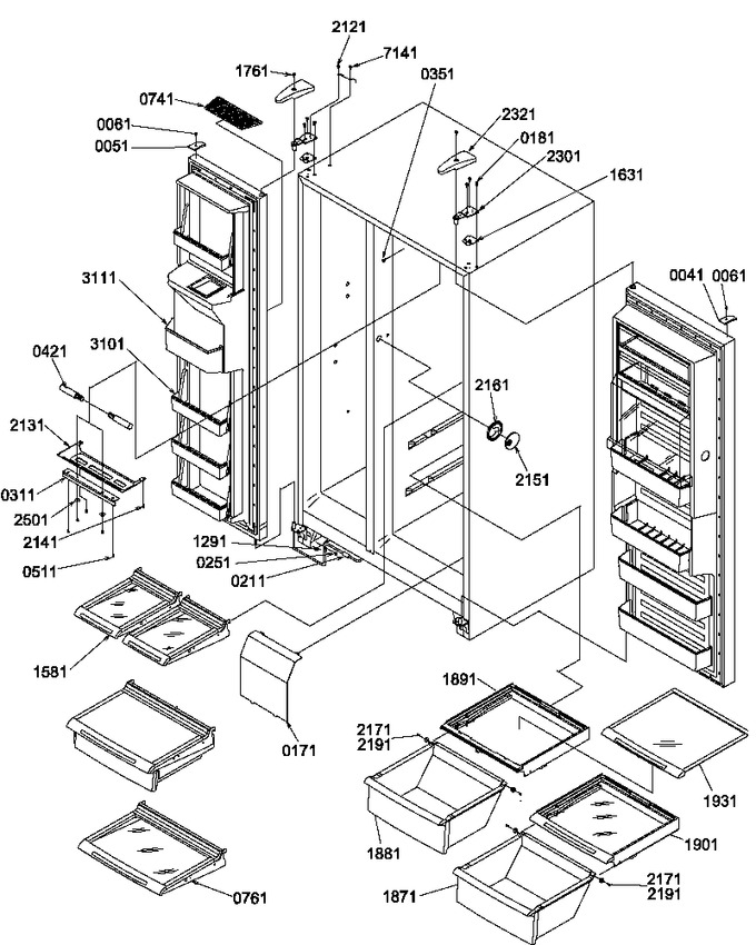 Diagram for SRD520TW (BOM: P1313101W W)