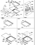 Diagram for 03 - Deli, Shelves, Crisper Assemblies & Acs