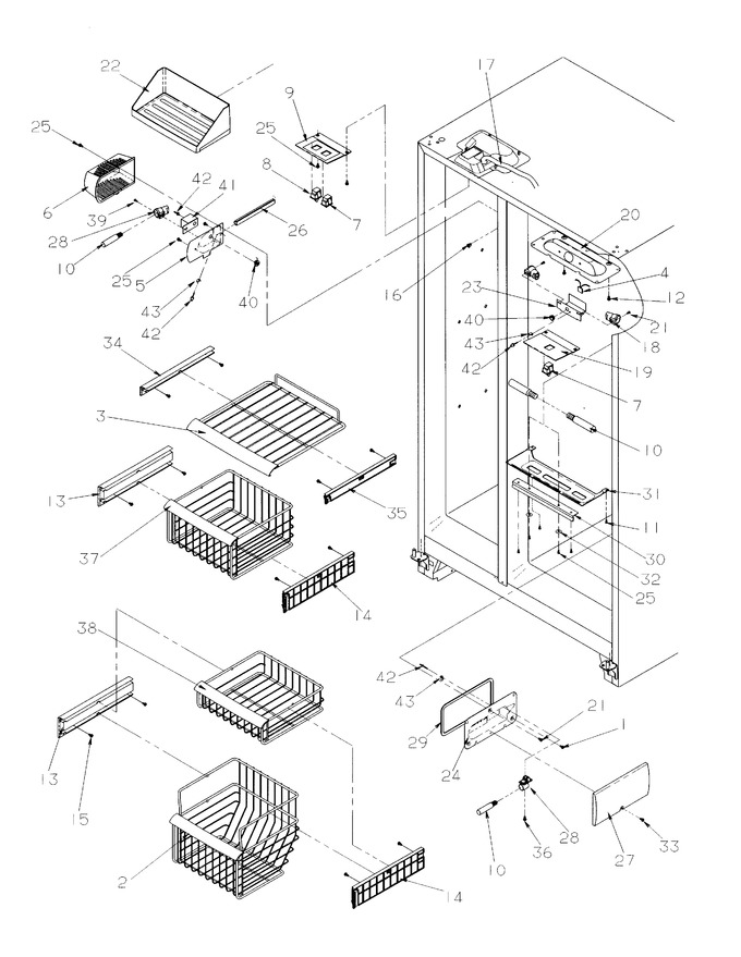 Diagram for SRD526SL (BOM: P1184801W L)