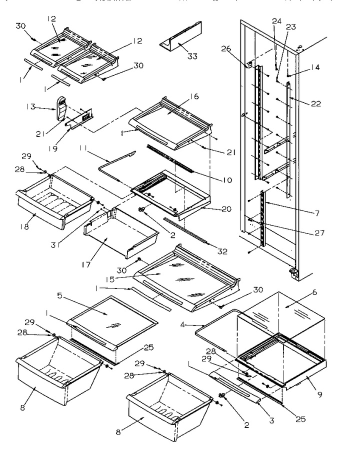 Diagram for SRDE27S3E (BOM: P1190601W E)