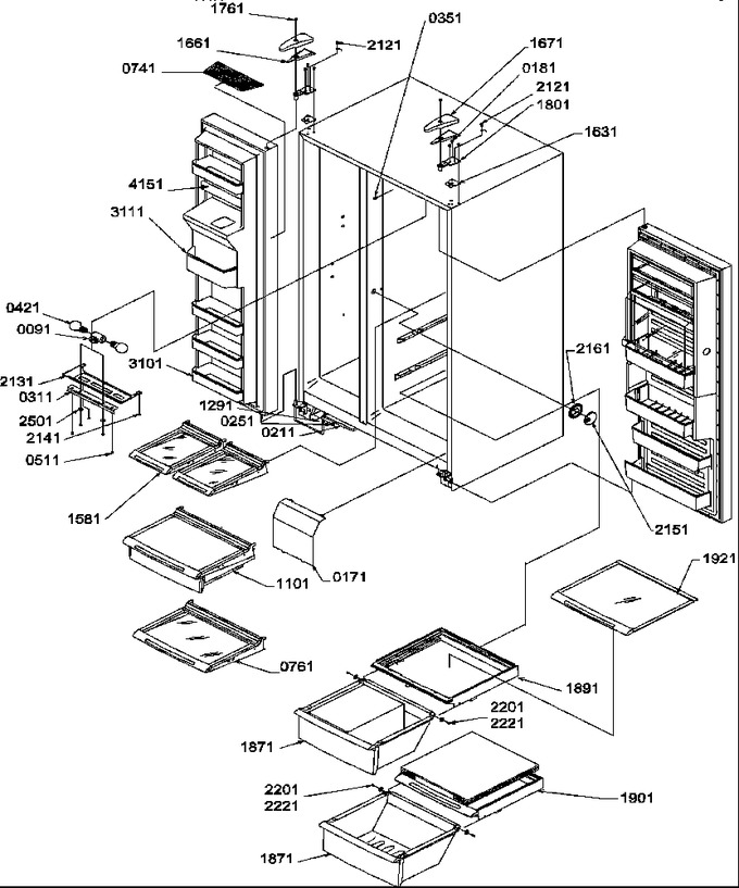 Diagram for SRDE27TPSE (BOM: P1190604W E)