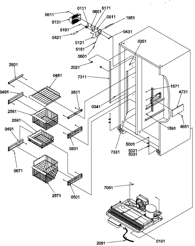 Diagram for SRDE327S3L (BOM: P1184906W L)