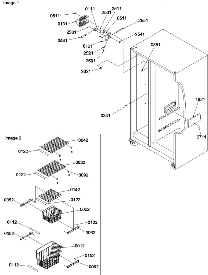 Diagram for SRDE522VE (BOM: P1320304W E)