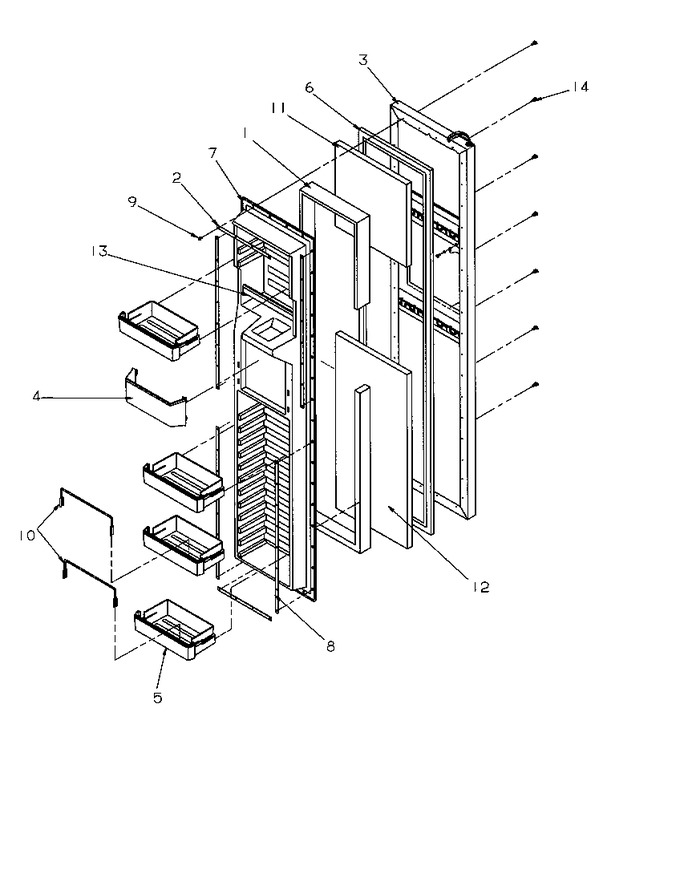 Diagram for SRDE528SW (BOM: P1184901W W)