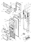 Diagram for 11 - Ref Door