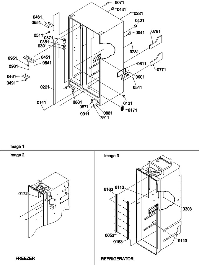 Diagram for SRDE528VW (BOM: P1320403W W)