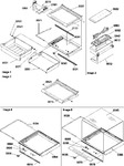 Diagram for 03 - Deli, Shelves, Crisper Assy