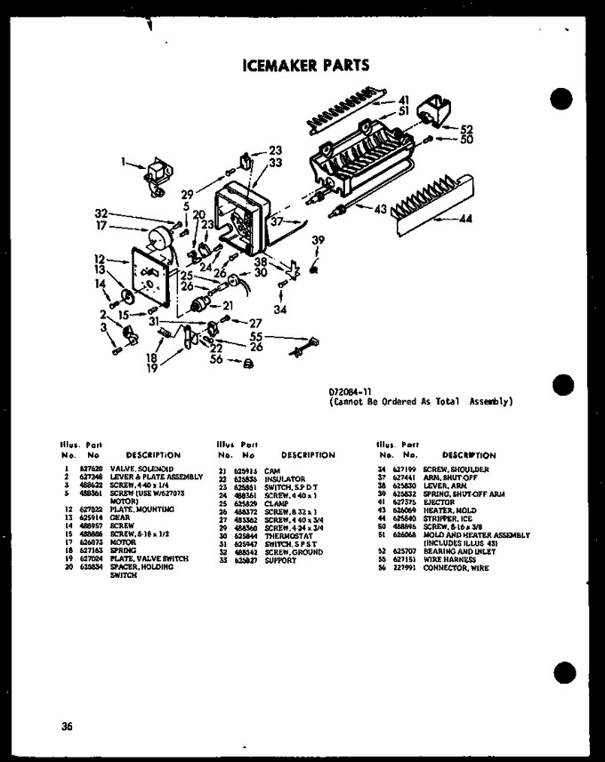 Diagram for SRI519D (BOM: P7390019W)