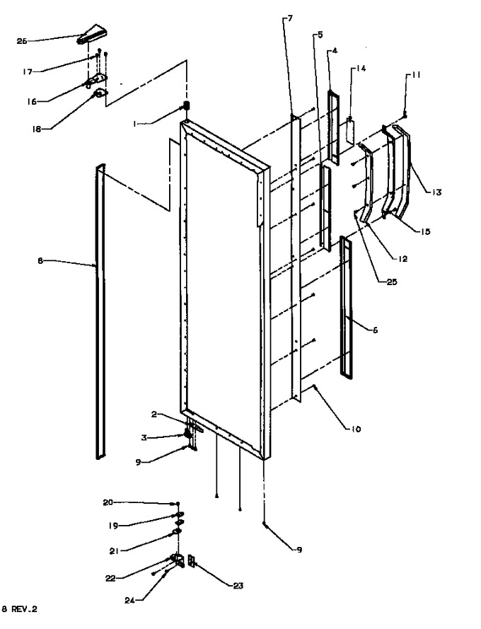 Diagram for SX19NW (BOM: P1168702W W)