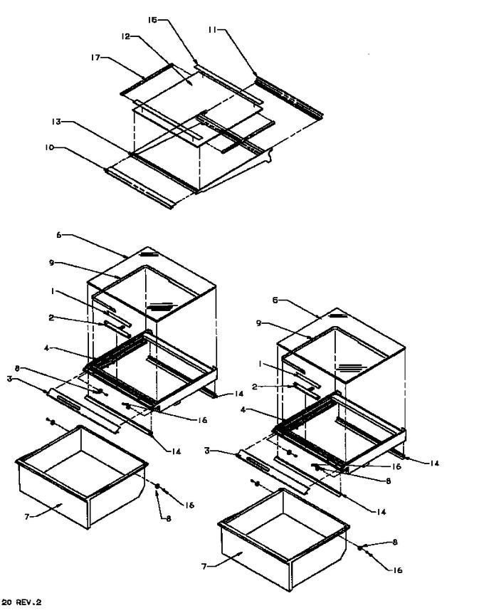 Diagram for SS22NBL (BOM: P1162706W L)