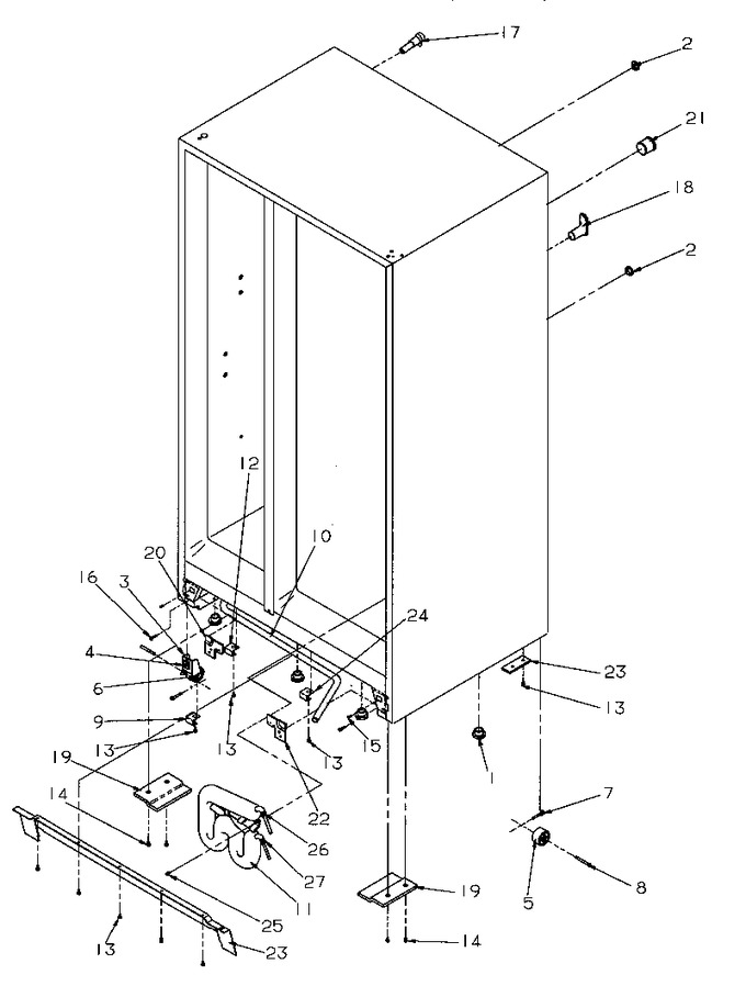 Diagram for SSD21SBL (BOM: P1193904W L)