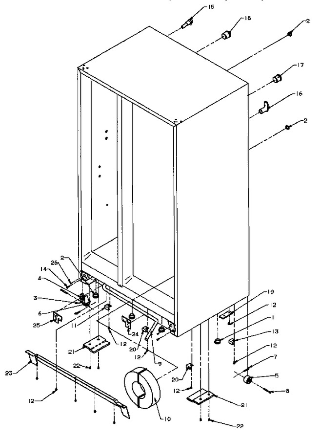 Diagram for SSD22NBW (BOM: P1162413W W)