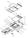 Diagram for 15 - Ref Shelving And Drawers