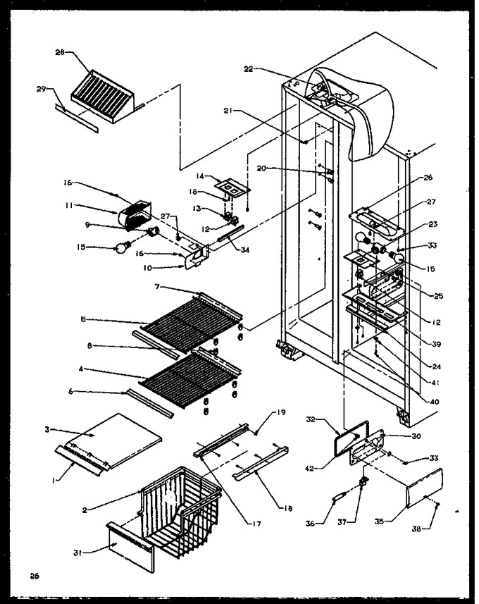 Diagram for SSD25NBW (BOM: P1162409W W)