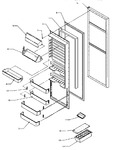 Diagram for 14 - Ref Door